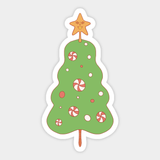 Christmas candy tree Sticker